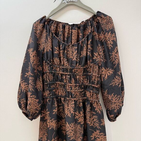 Rebecca Taylor Arden Blouson Sleeve Dress 💕 - Picture 6 of 8